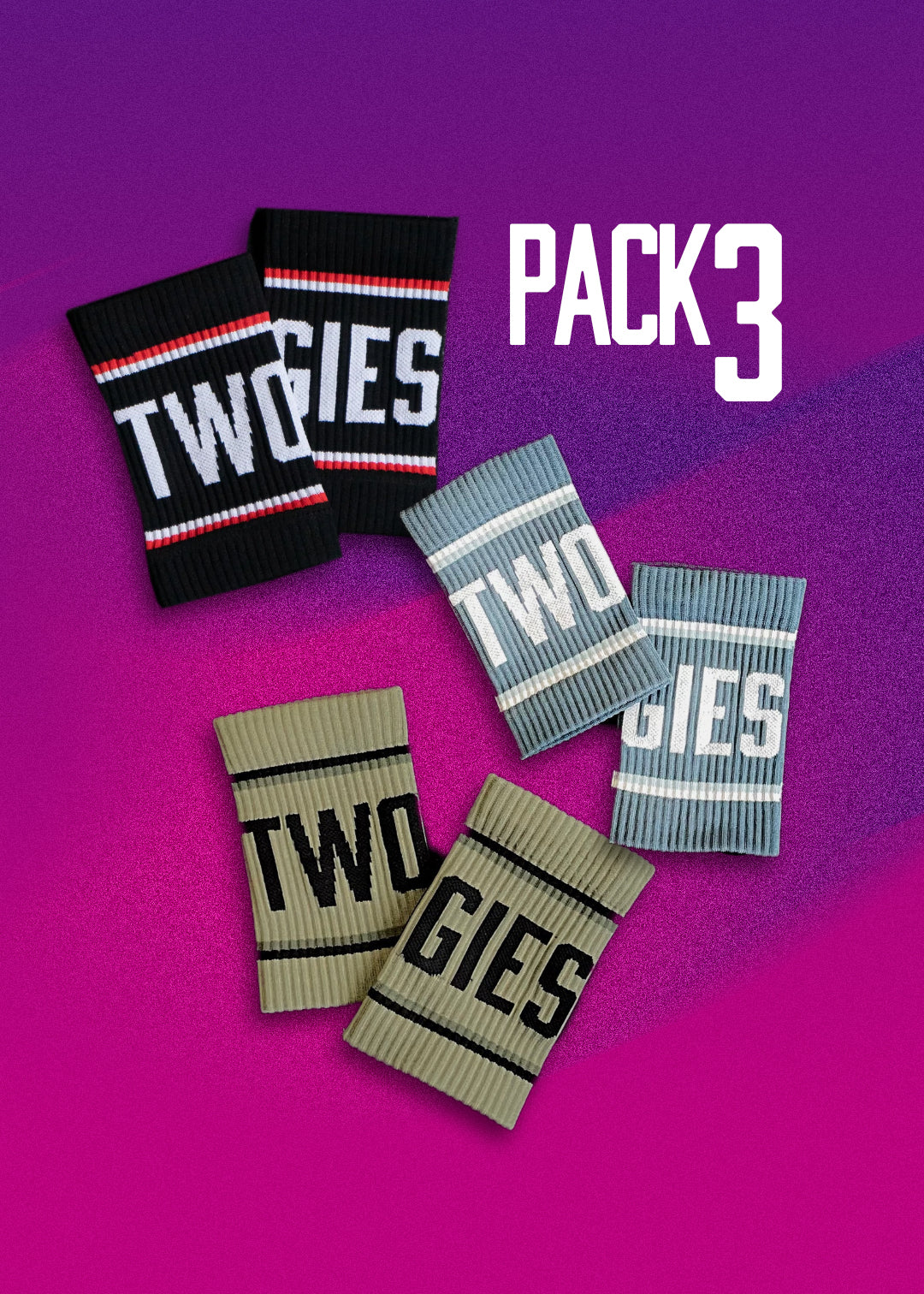 Pack 3 sweatbands - Oferta Especial
