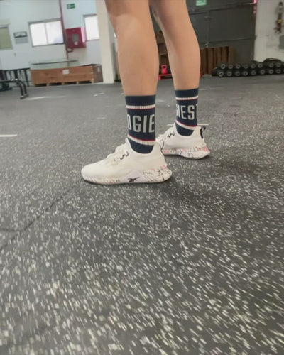 Self Navy sock